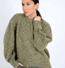 RD Style Unni L/S Speckled Knit Crew Nk Sweater