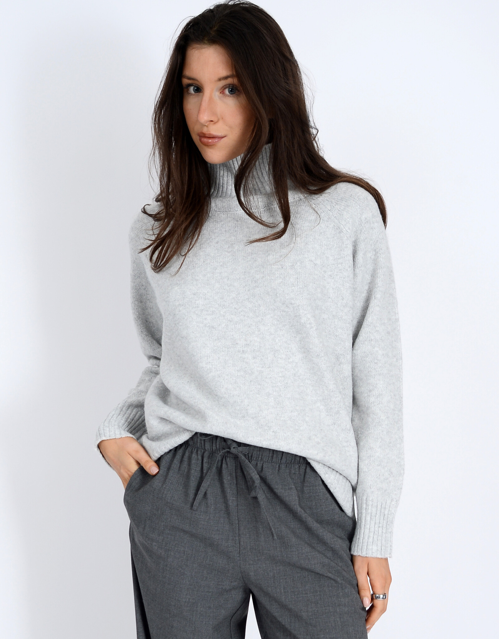RD Style Anthousa Raglan SL Mock Nk Pullover