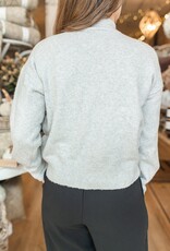 RD Style Daffodil Short Mock Neck Sweater