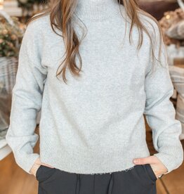 RD Style Daffodil Short Mock Neck Sweater