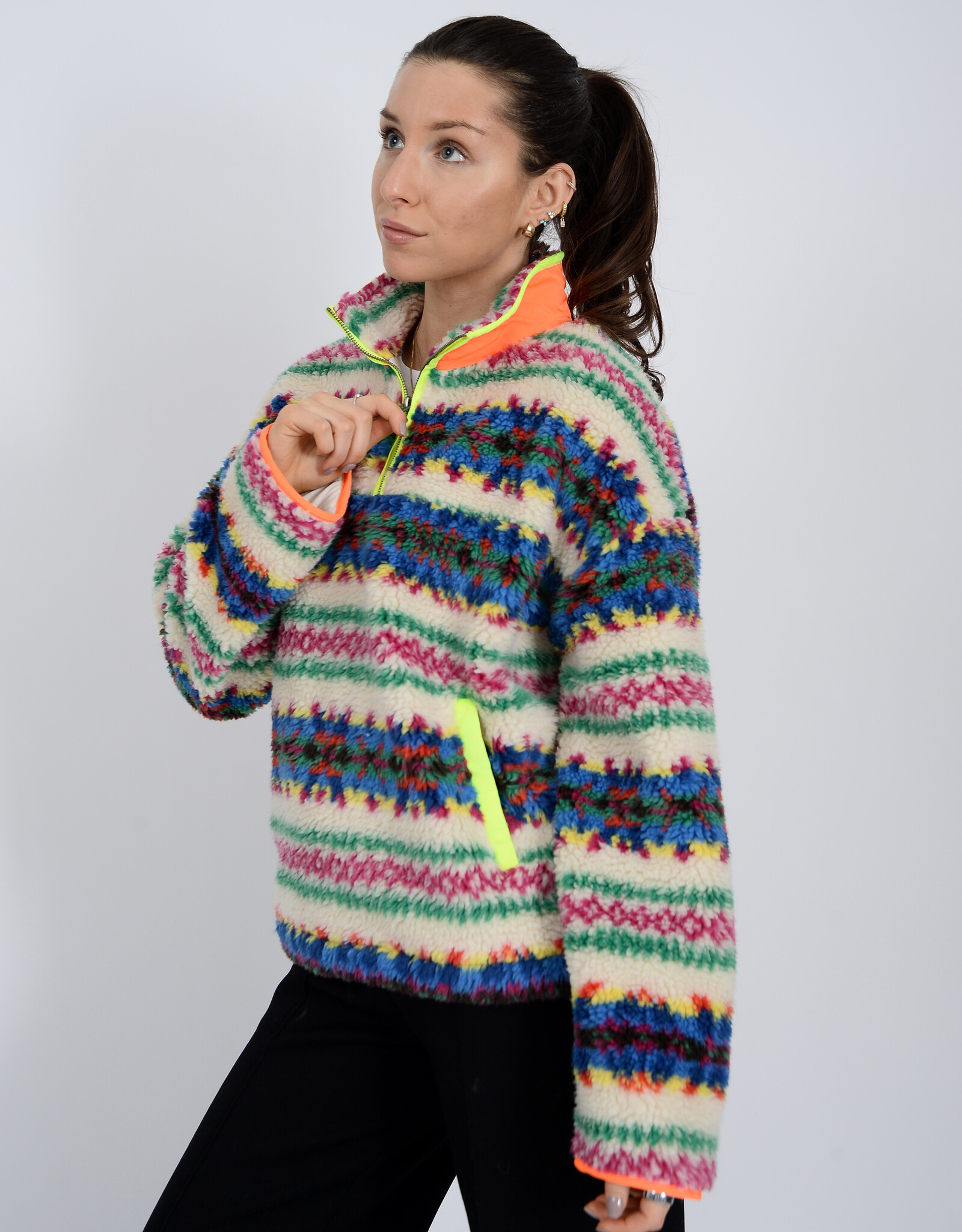 RD Style Alta Sherpa 1/2 Snap Front Pullover