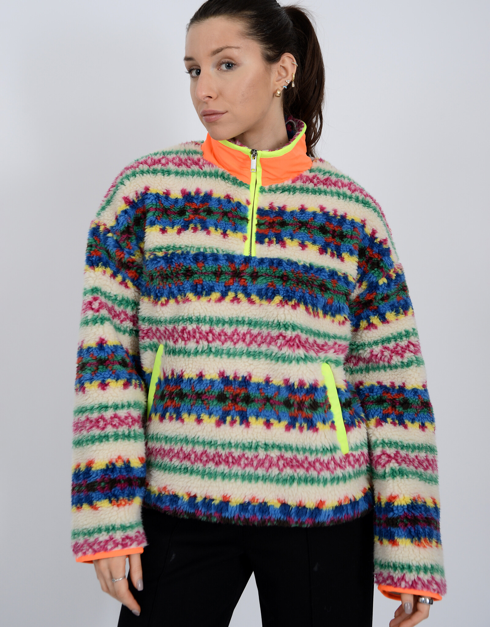 RD Style Alta Sherpa 1/2 Snap Front Pullover