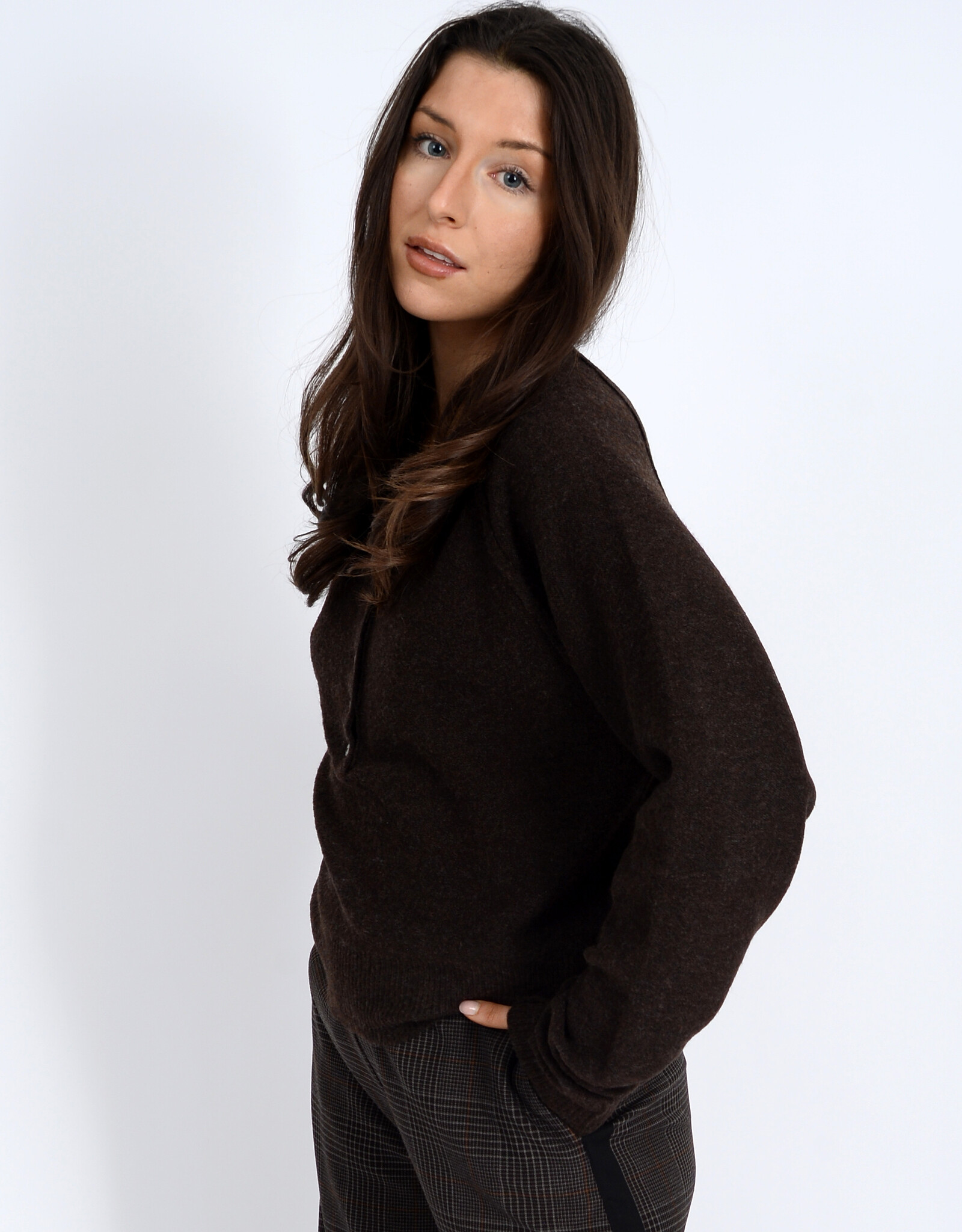 RD Style Akleja Raglan SL Henley Pullover