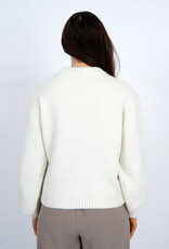 RD Style Rhiana L/S Floral Detail Crew Nk Pullover