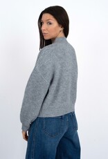 RD Style Ilma L/S RIbbed Mock Neck Cardigan