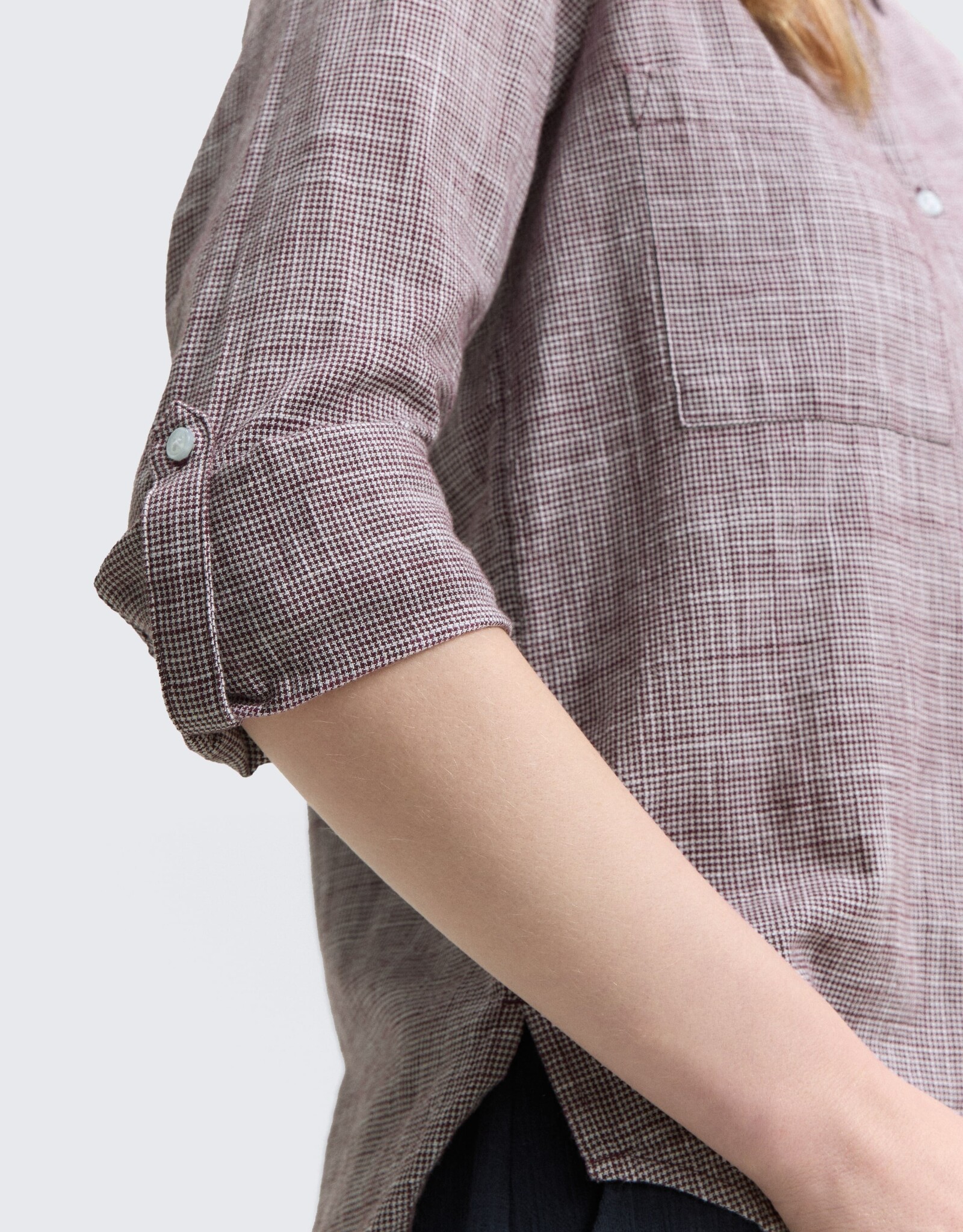 Tom Tailor Blouse w Slub Structured