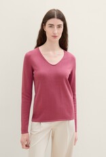 Tom Tailor VNeck Knit Sweater Top