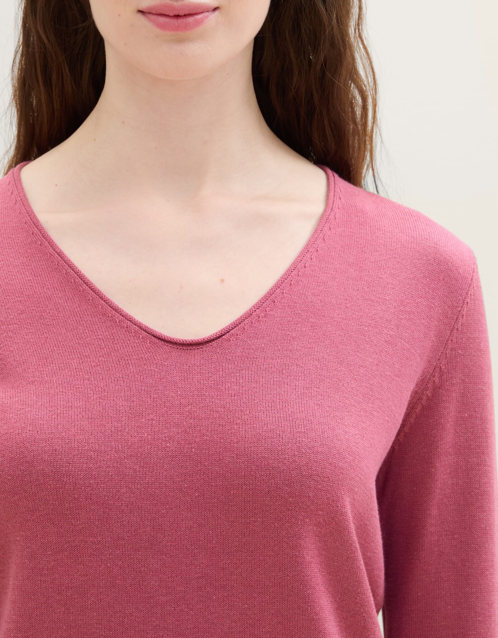 Tom Tailor VNeck Knit Sweater Top
