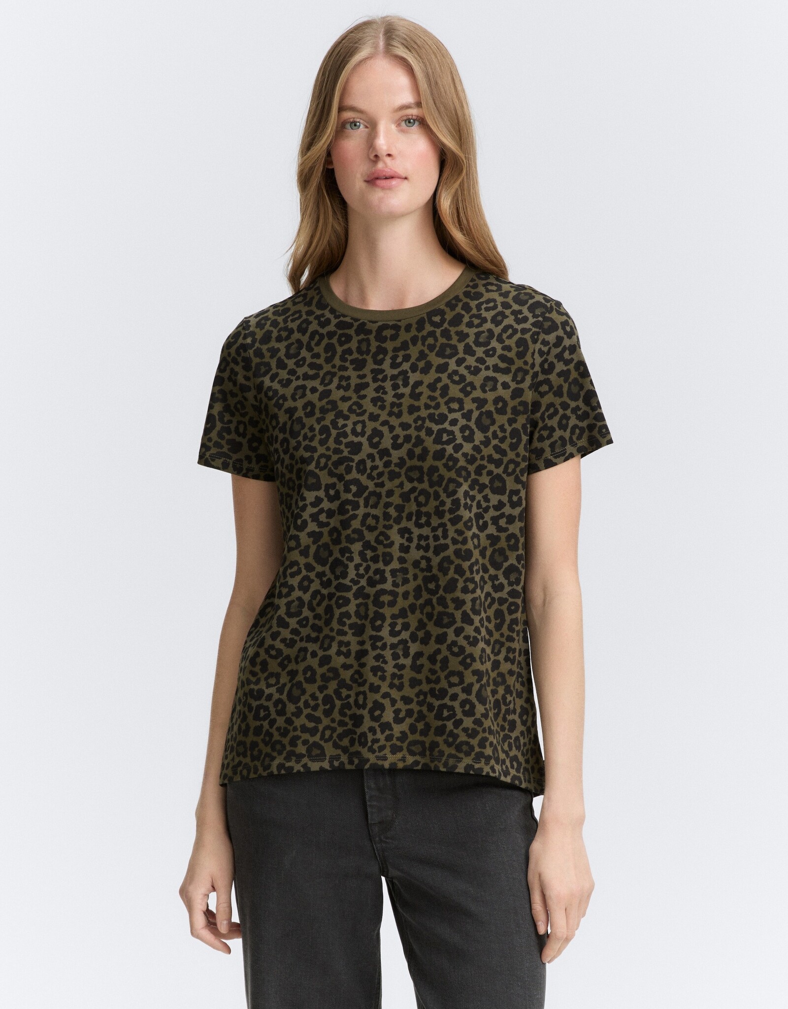 Tom Tailor HiLo Leopard Print T-Shirt
