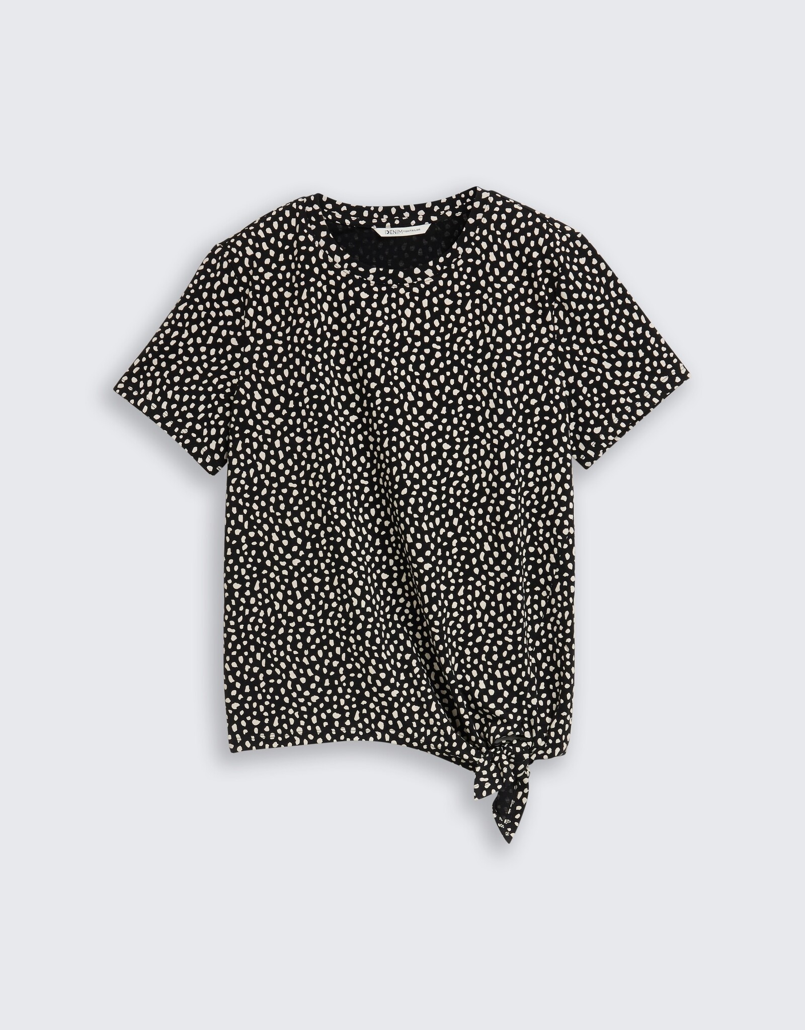 Tom Tailor Knotted Dot Print T-Shirt