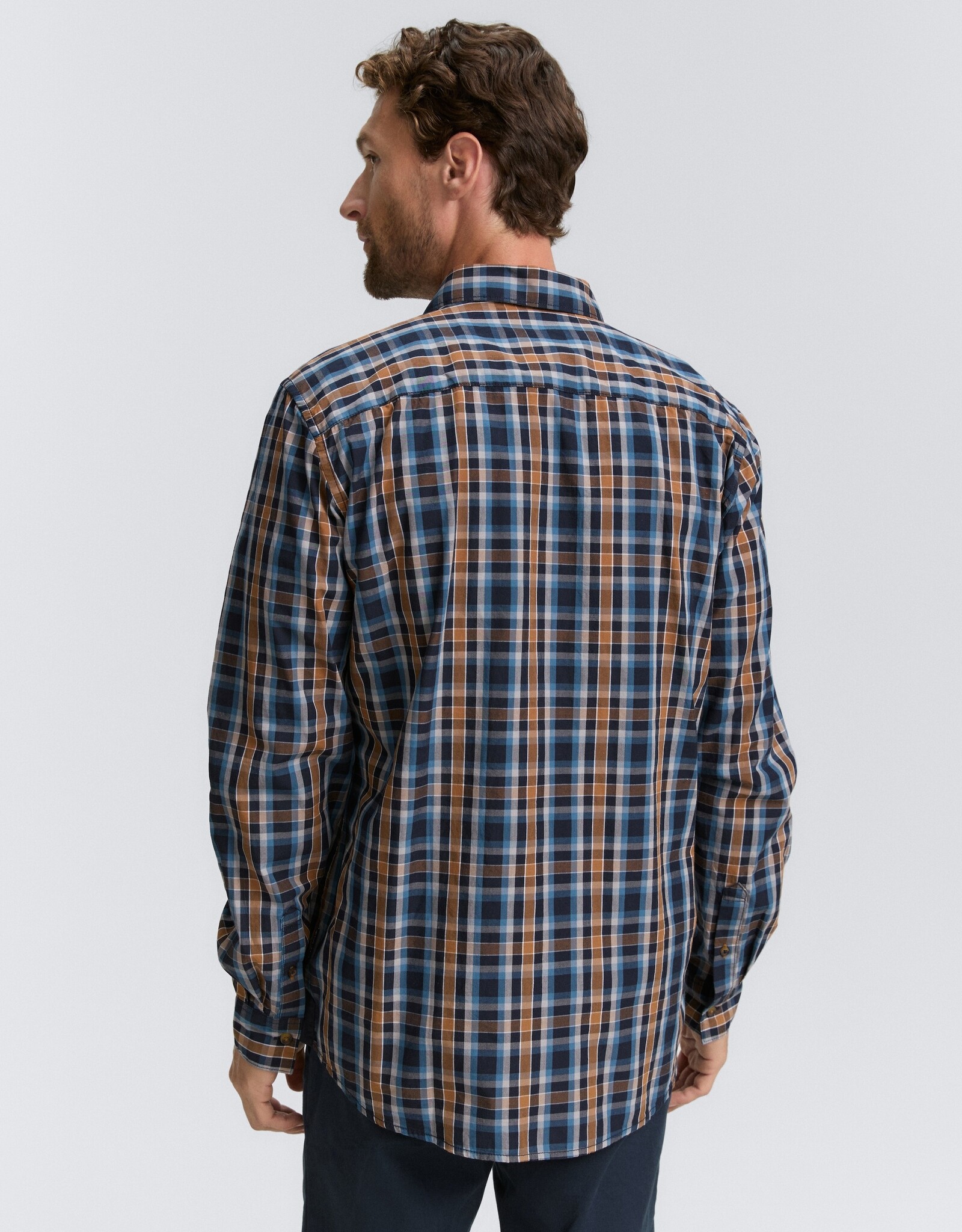 Tom Tailor Mens Check Shirt