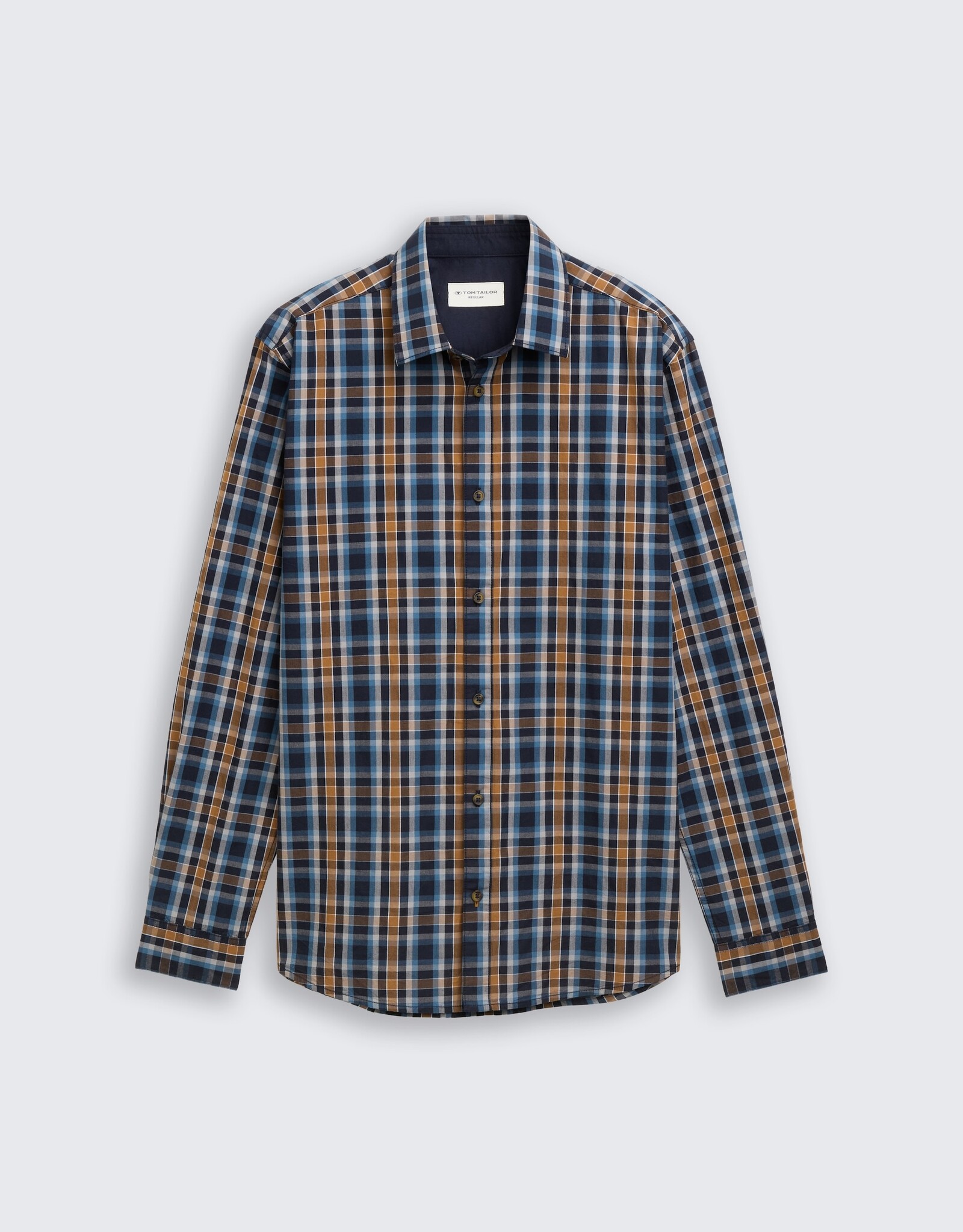 Tom Tailor Mens Check Shirt