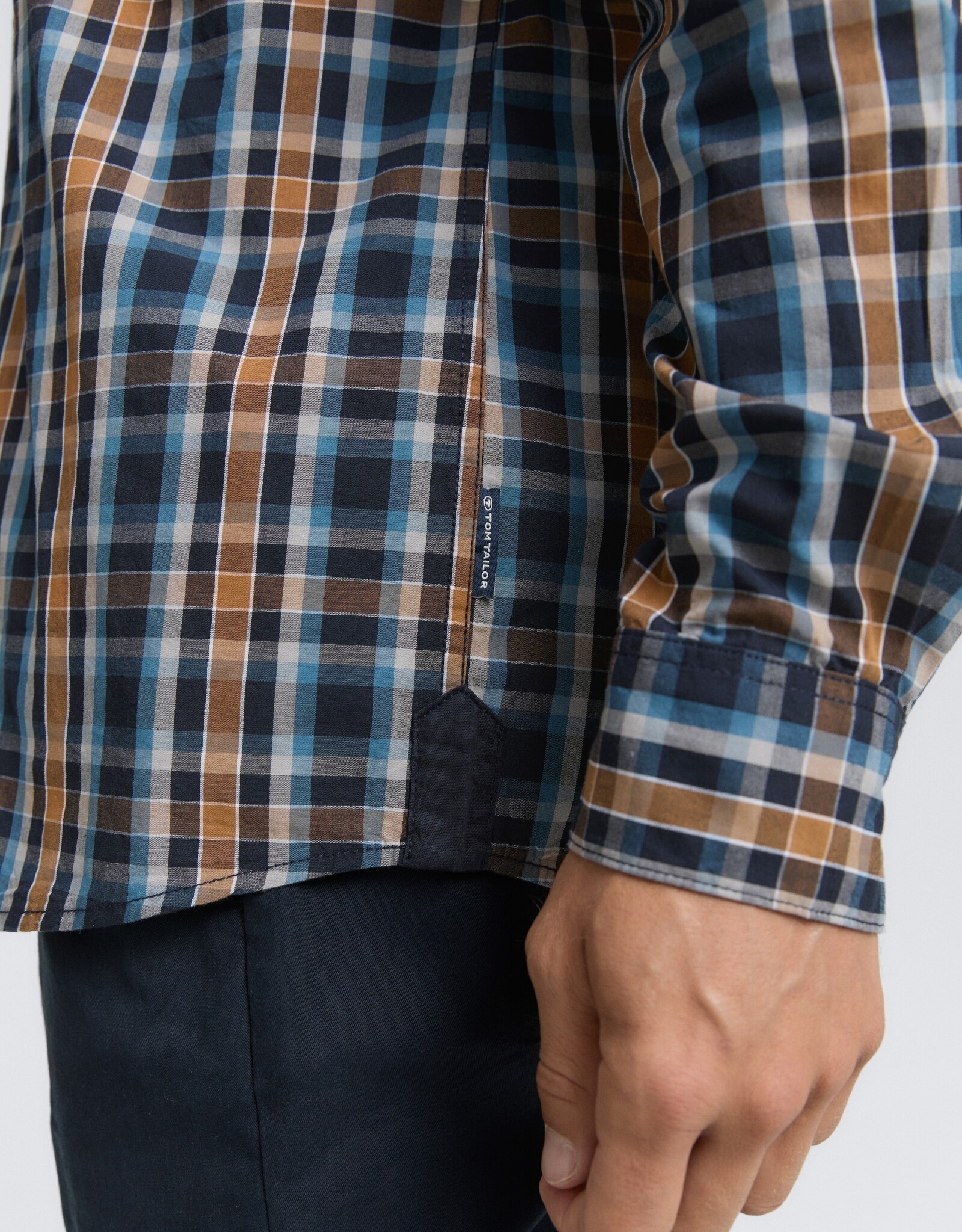 Tom Tailor Mens Check Shirt