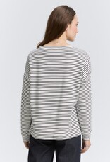 Tom Tailor Boat Neck Striped Sweatershirt