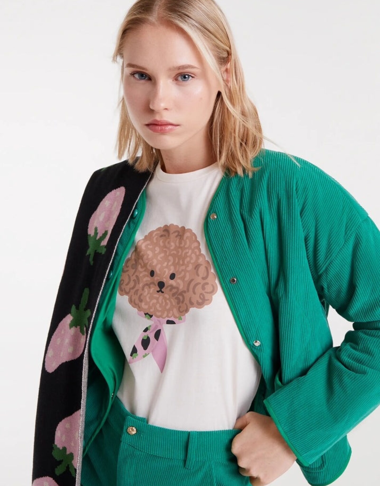 Compania Fantastica Dog Print T-Shirt