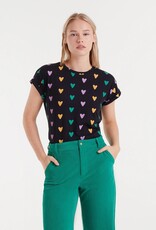 Compania Fantastica Heart Print T-Shirt