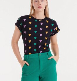 Compania Fantastica Heart Print T-Shirt