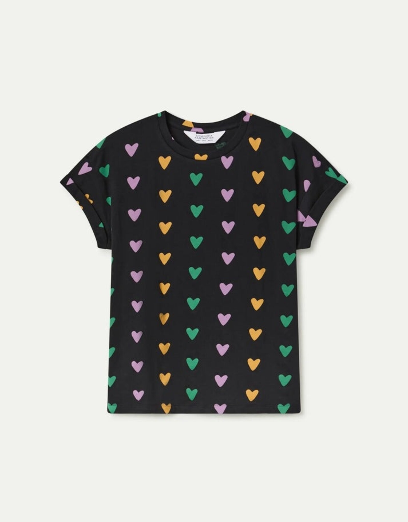 Compania Fantastica Heart Print T-Shirt