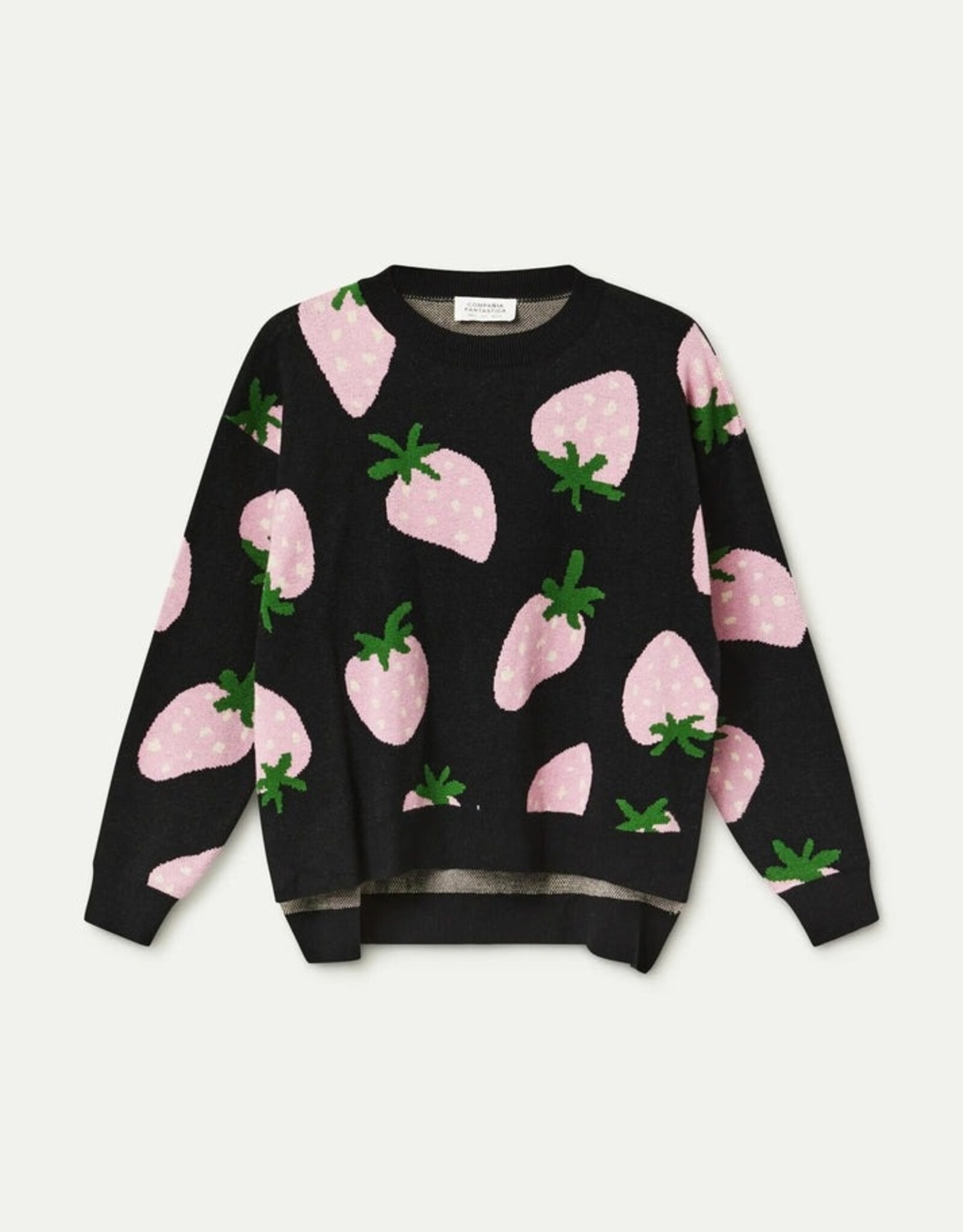 Compania Fantastica Morango Jumper Jacquard