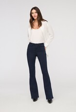 Duer No Sweat Denim High Rise Flare - Dusk Blue