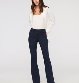 Duer No Sweat Denim High Rise Flare - Dusk Blue