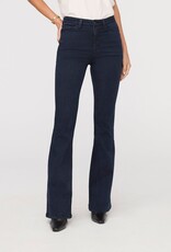 Duer No Sweat Denim High Rise Flare - Dusk Blue