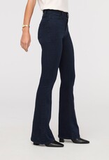 Duer No Sweat Denim High Rise Flare - Dusk Blue