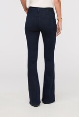 Duer No Sweat Denim High Rise Flare - Dusk Blue