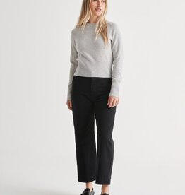 Duer LuxTwill High Rise Trouser - Black