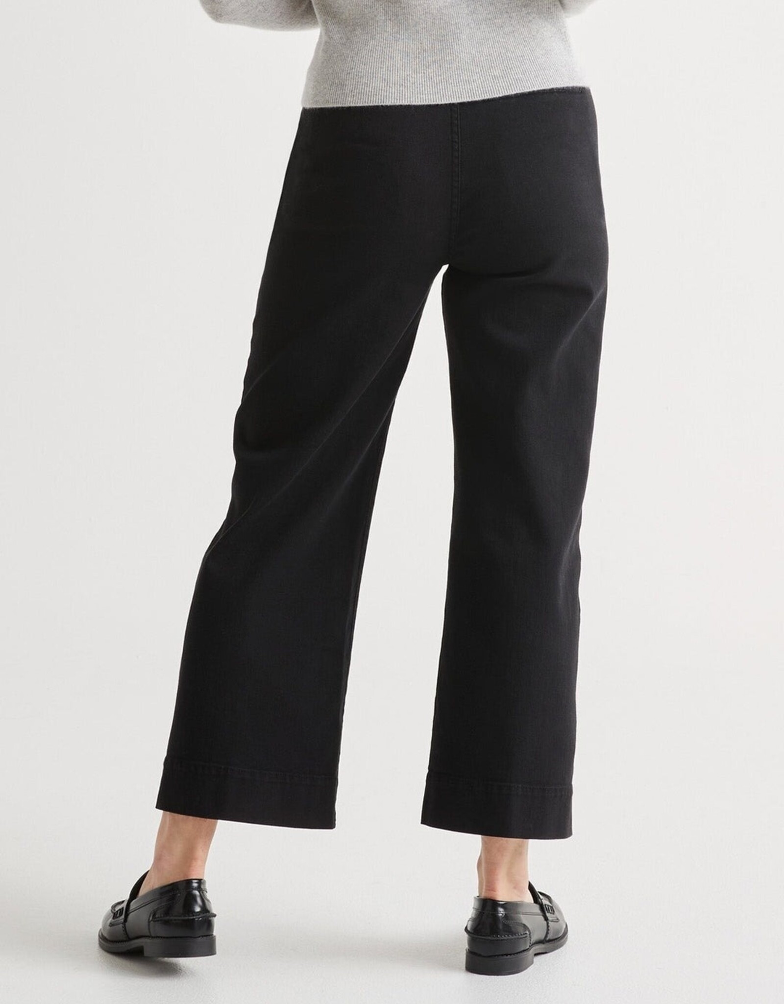 Duer LuxTwill High Rise Trouser - Black