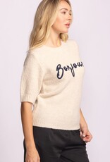 Pink Martini Bonjour S/S Sweater