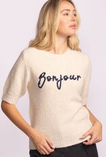 Pink Martini Bonjour S/S Sweater