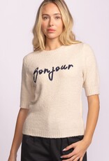 Pink Martini Bonjour S/S Sweater