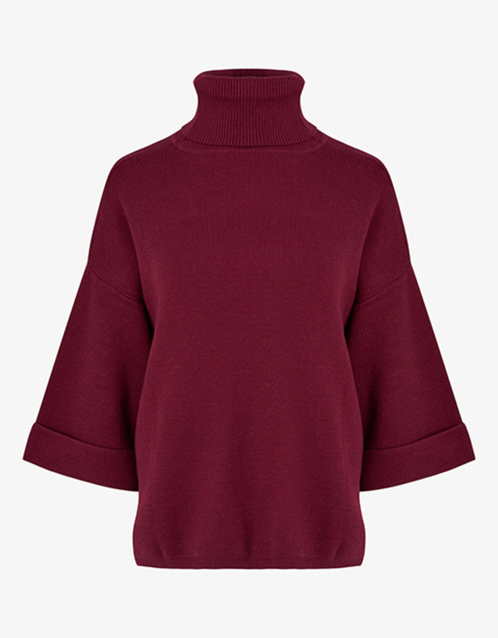 M Made in Italy T-Nk Sweater w Wide Cuffed Sleeves