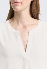 Tom Tailor Henley Mix Fabric Blouse