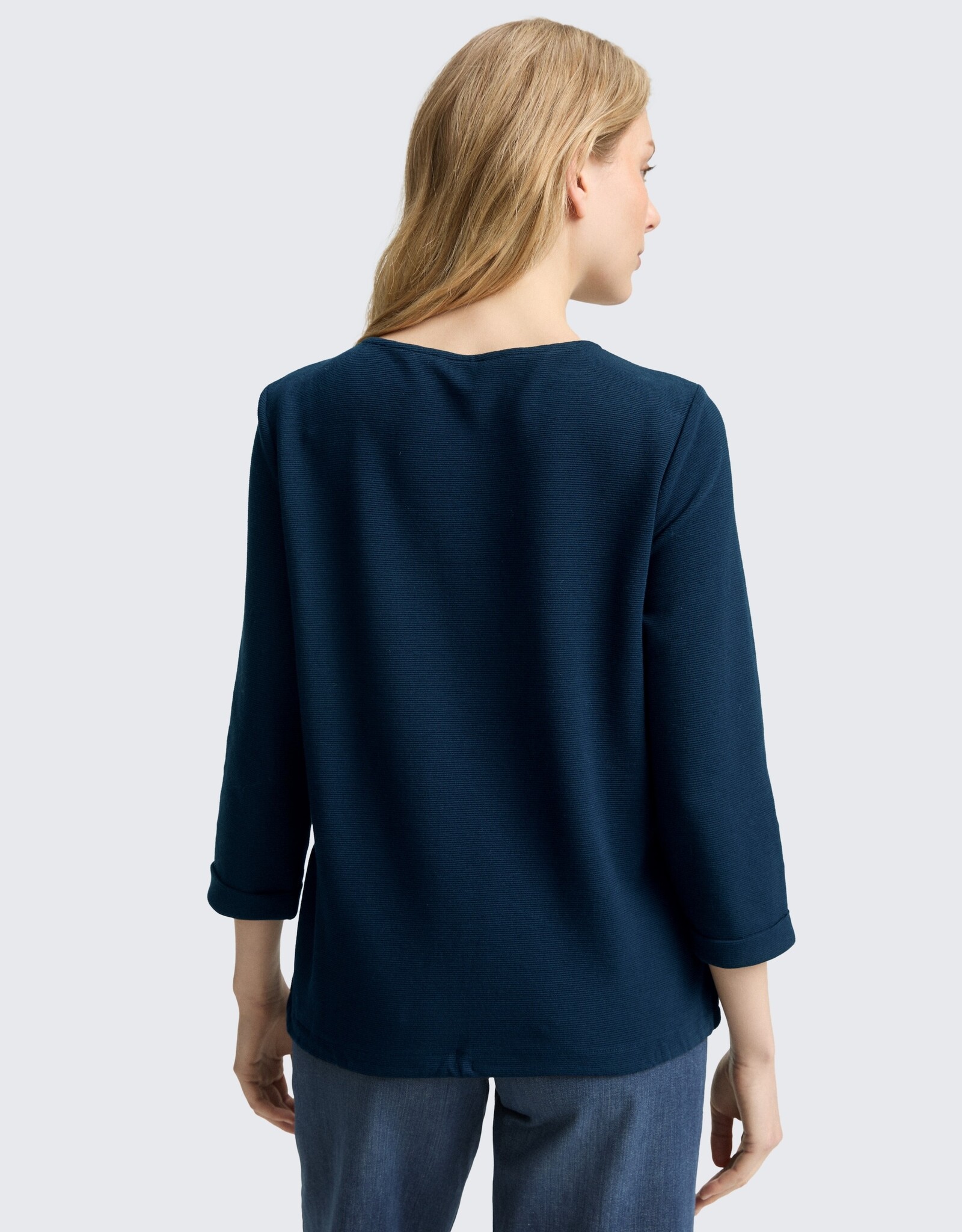 Tom Tailor Structured LS Top wTie Waist