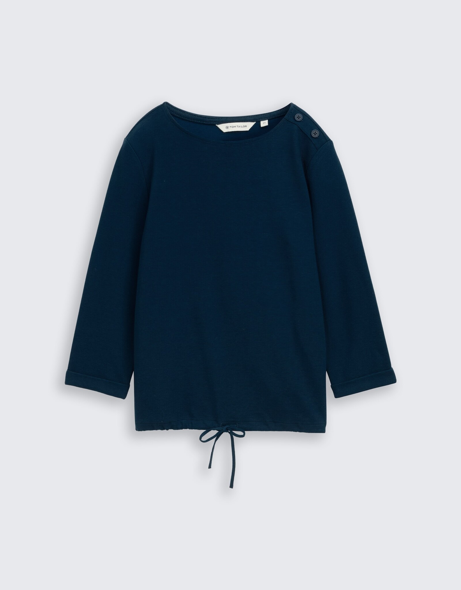 Tom Tailor Structured LS Top wTie Waist