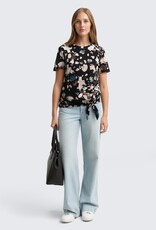 Tom Tailor  Knoted Abstract Print T-Shirt