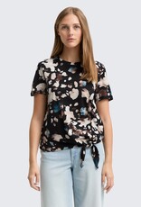 Tom Tailor  Knoted Abstract Print T-Shirt