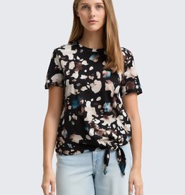 Tom Tailor Knoted Abstract Print T-Shirt
