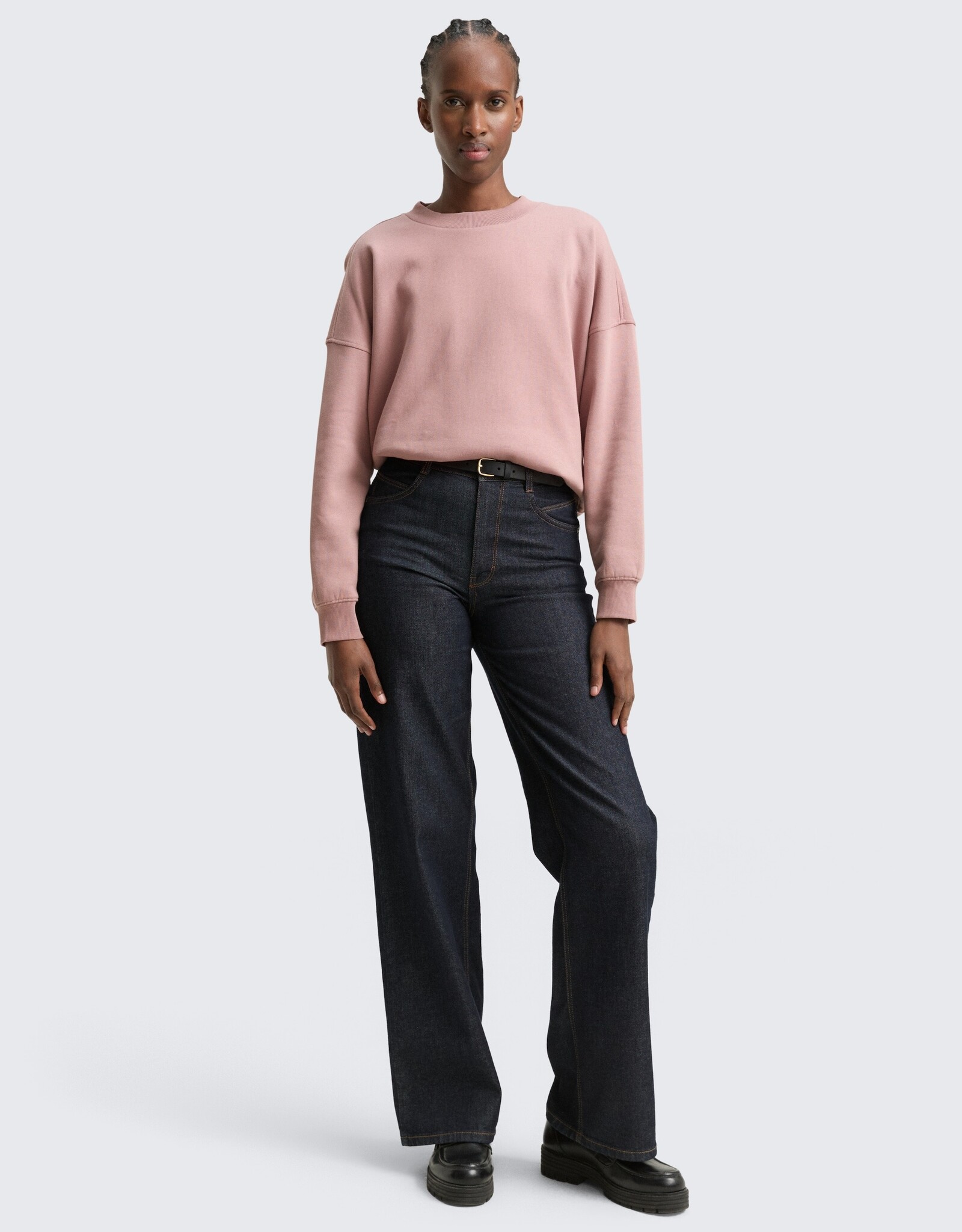 Tom Tailor Crew Neck Solid Sweatshirt