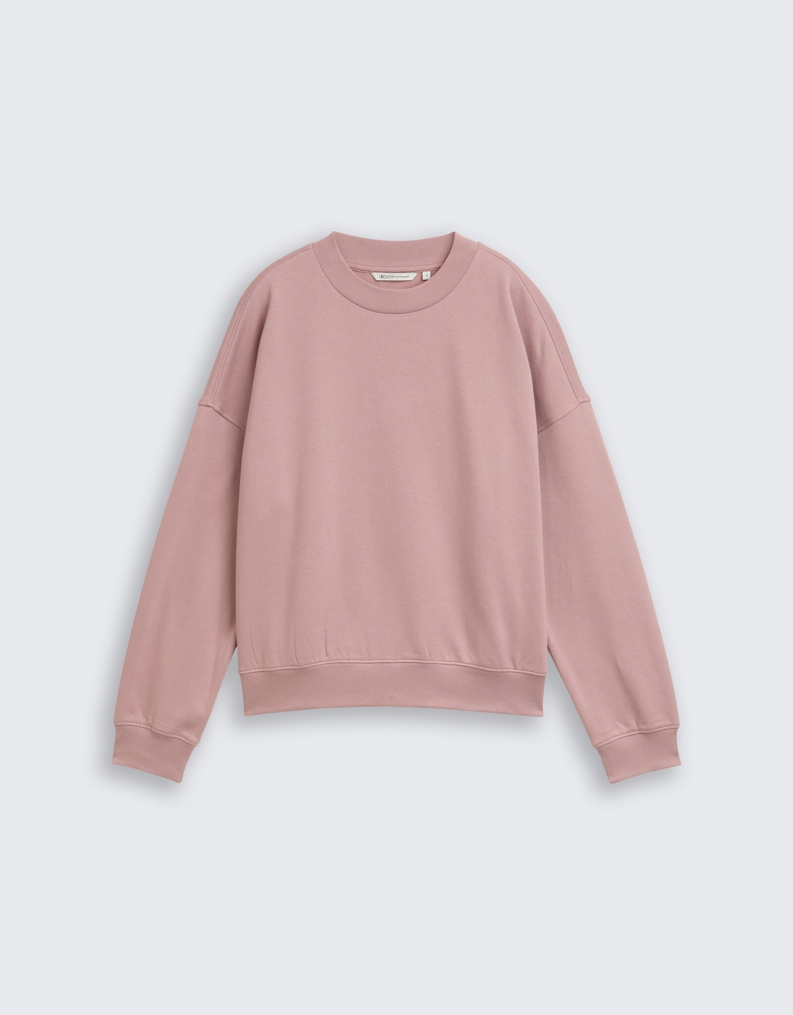 Tom Tailor Crew Neck Solid Sweatshirt