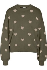 Noisy May Charlott L/S O-Nk Knit