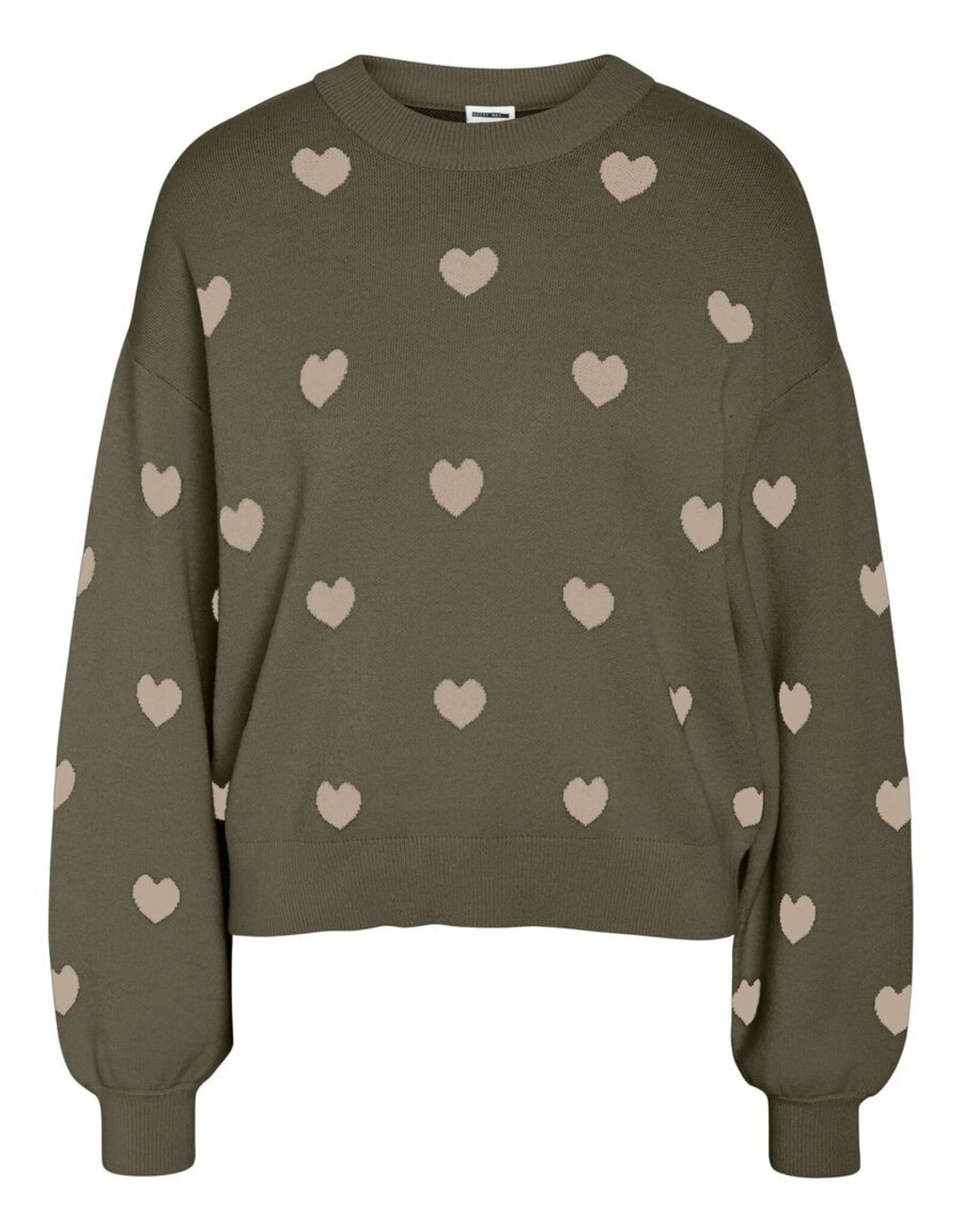 Noisy May Charlott L/S O-Nk Knit