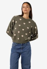 Noisy May Charlott L/S O-Nk Knit