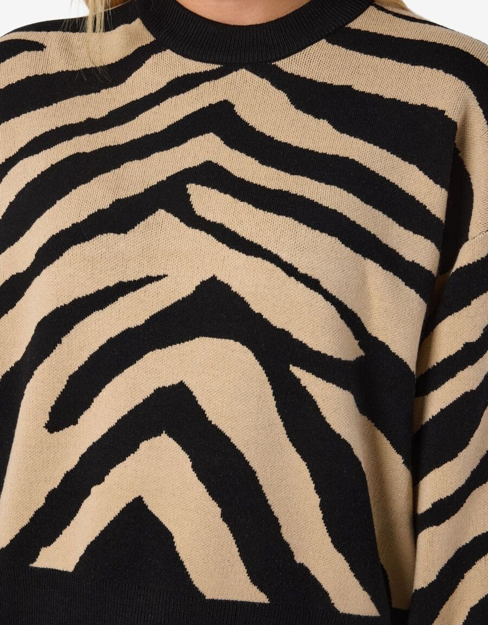 Noisy May Charlott L/S O-Nk Knit