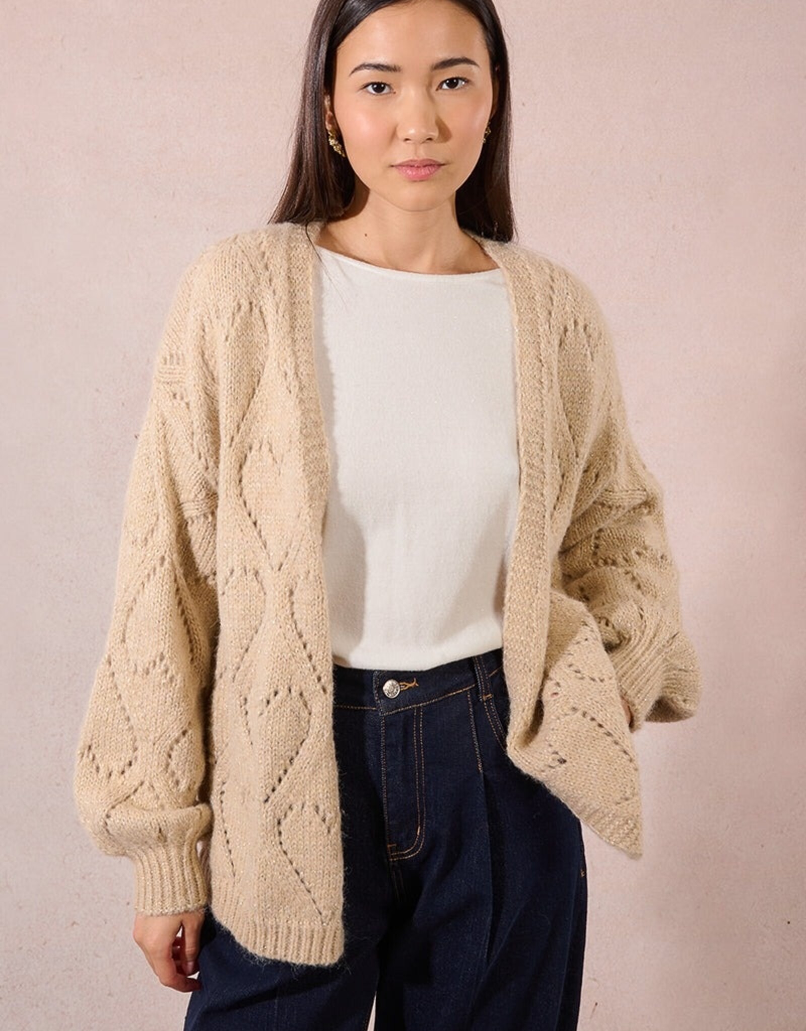 Molly Bracken Heart Knited Cardigan