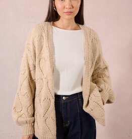 Molly Bracken Heart Knited Cardigan