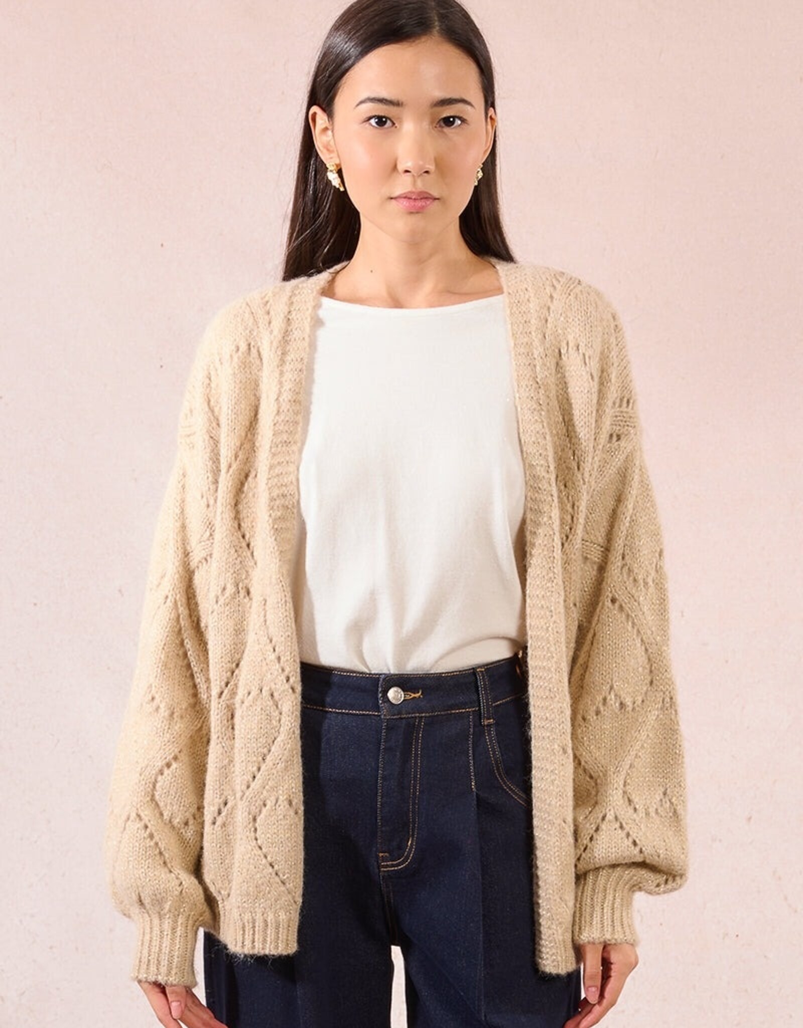 Molly Bracken Heart Knited Cardigan