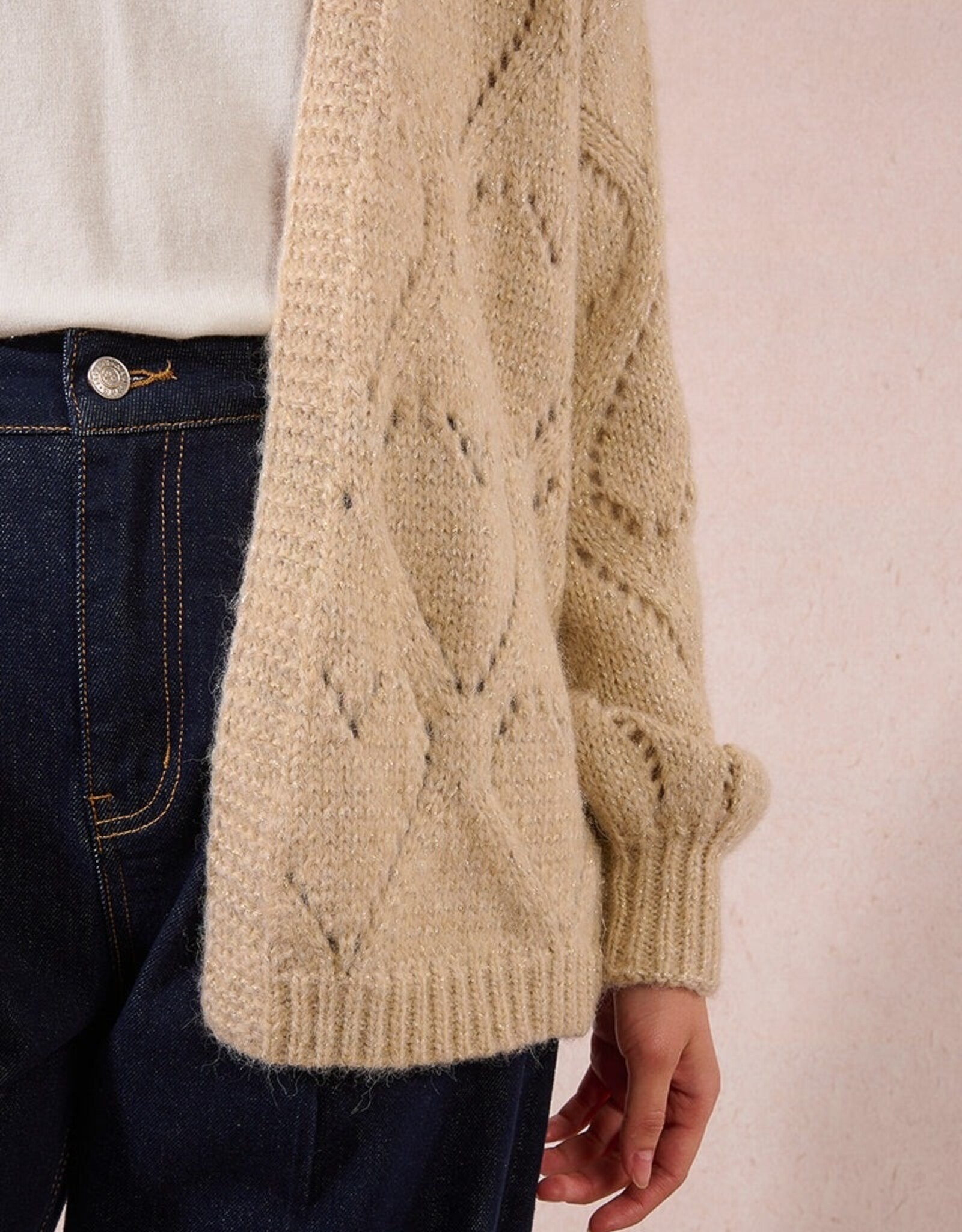 Molly Bracken Heart Knited Cardigan